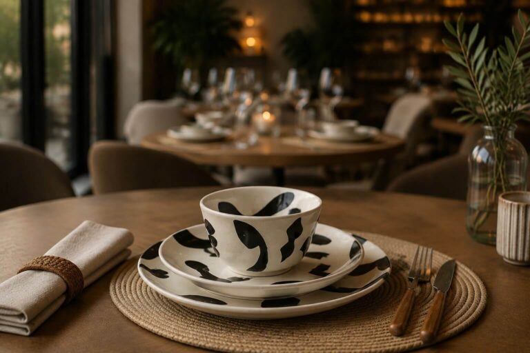 Assiettes en céramique pour restaurant en Tunisie : comment bien choisir ?